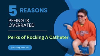 Why Peeing Is Overrated: The Surprising Perks of Rocking A Catheter! #comedyvideo #prostatecancer