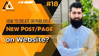 How to Create or Publish a New Post/Page on Website? | SEO Course for Beginners Tutorials #18