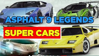 Asphalt 9 All Lamborghini Cars Multiplayer || Vox Racing Games