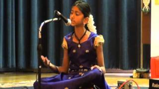 Needu Charana by Shankari Ravithas, performed at Bharatiya Temple, Troy, Michigan, USA for GLAC