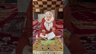 kashmiri Dulhan Reciting Quran Kashmiri Mahrin