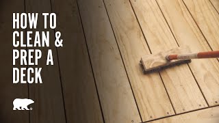 BEHR® Paint | How to Clean and Prep a Deck