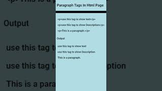 HTML Paragraphs #coding #css #html #subscribe