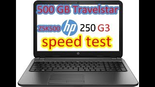 rd #258 Travelstar Z5K500 speed test on HP 250 G3 Notebook PC Silent Partner   Spring In My Ste