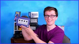 Scott The Woz's "Nintendo GameCube" Video, but every time they say "game", it speeds up