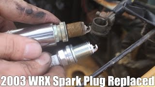 WRX Spark Plugs Replacement! Fixed My Loss of Power