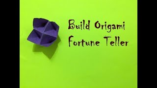 Build Origami Fortune Teller