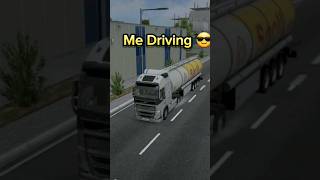 Accident volvo truck #game #trucksimulator #shorts #ytshort #memes