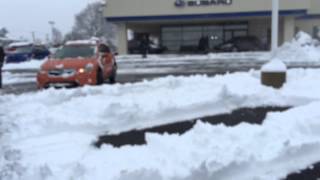 2015 CrossTrek in deep snow