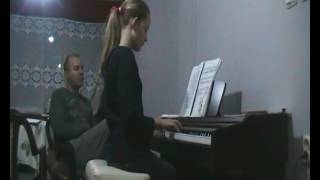 Dragan Lukic-klavir ucenica Mila Askovic-TANGO