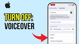 How to Turn OFF Voiceover? Talk Back on iPhone