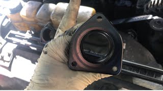 Ford 7.3 Power Stroke Coolant Leak. Very Common Leak Point And Fix!!!