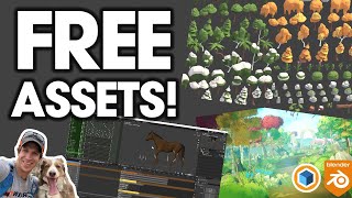 Amazing FREE, GAME READY Asset Collection for Blender!