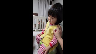 하루종일 졸린거 꾹 참더니 결국..../육아브이로그/아기/baby/cute