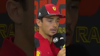 Charles feeling confident | #f1 #f1shorts #charlesleclerc