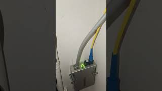 Fiber cable connection CCTV CAMERA चलाना सीखे 🔥💯||#shorts #kishantechnicalguru