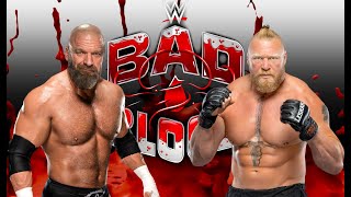 WWE 2K24 Triple H vs. Brock Lesnar