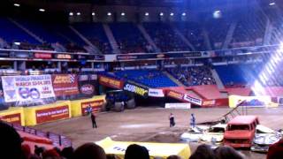 Freestyle Motocross at Monster Jam in Sacramento