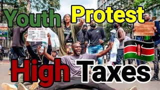 Fearless Youth Protest in Kenya🇰🇪 over High Government Tax vs Protest in Caribbean🇯🇲🇰🇳🇦🇬🇧🇧🇹🇹