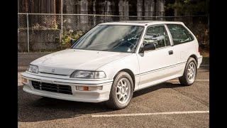 1990 Civic SI Start and Tour