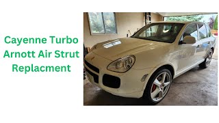 2003 Porsche Cayenne Turbo Arnott Air Strut Replacement (2003-2010 Porsche 955/957)