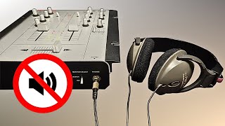 How to repair VESTAX VMC-002 headphone NO SOUND