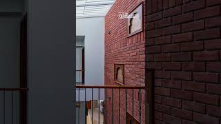 Exposed brick design house | #shorts #youtubeshorts