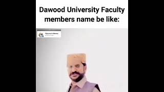 Dawood University Faculty