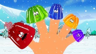 Christmas Jelly | Finger Family Rhyme | Song for Children and Babies