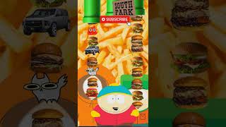 🍔😈  South park edition!! with Kenny and Kyle ! 🟥  Whopper Song 🥤 #GiGi.Studios #mrbeast #southpark