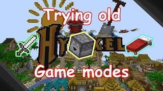 Trying Hypixel Gamemodes I Haven't Played in a While...