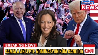 Kamala Kraze konvansyon nasyonal la | america ap viv yon moman spesyal | anpil pwomès fèt