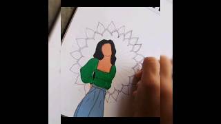 Painting x Mandala Art 😍 #painting #mandala #art #easy #ytshorts #shorts