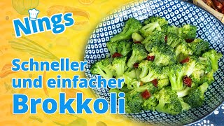 Schnell und einfach: Brokkoli lecker zubereiten (vegan)