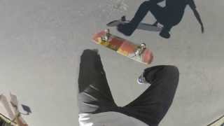 First-Person Skateboarding - Switch Kickflip