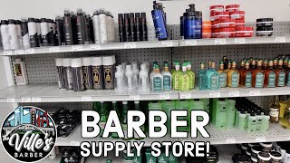 Local Barber Supply Store Trip!