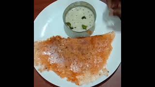 crispy tomato rava dosa | easy breakfast | food shorts