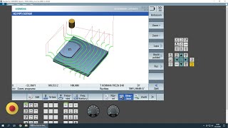 Sinumerik ShopMill - frézování "ostrovů"