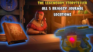 The Legendary Story Teller Journal Locations - Briggsy Journals | Tall Tale Guide