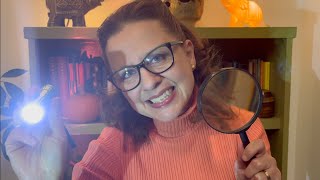 ASMR Cranial Nerve Exam with Velma 🧡 Scooby Doo Halloween Roleplay