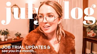 July VLOG | Principal Job Trial and YouTube Annual Leave feat. Winkl Mattress Review