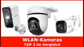 Beste Outdoor WLAN IP Kameras im Test Vergleich 2024 (TOP 3) 🥇 TP-Link Tapo und ieGeek Außenkameras