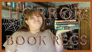 Spooky Horror Book Recs💀 || scary middle grade books, creepy pictures, and funny exorcists👻