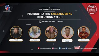 Pro Kontra Izin Tambang Emas di Beutong Ateuh