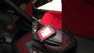 S2000 2006 bucket seat with weight sensor rail modification