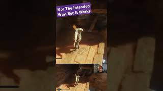 Not The Intended Way, But It Works #starwars #starwarsjedisurvior #gaming #gameplay