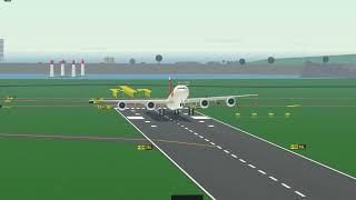 A340 landing