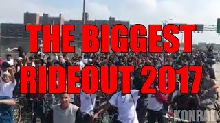 THE BIGGEST RIDEOUT EVER! (BIKELIFE EVERYBODYS RIDEOUT 2017)