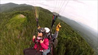 Stefanie Sam's Tandem Paragliding Flight