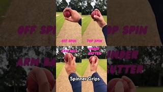 Spinner Bowler grip for cricket| क्रिकेट के लिए स्पिनर बॉलर ग्रिप #cricket #shorts #ipl #sport #spin